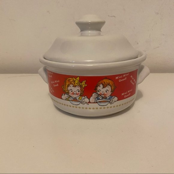 Vintage 1998 Campbell's Soup Covered Soup Bowl - Picture 2 of 11